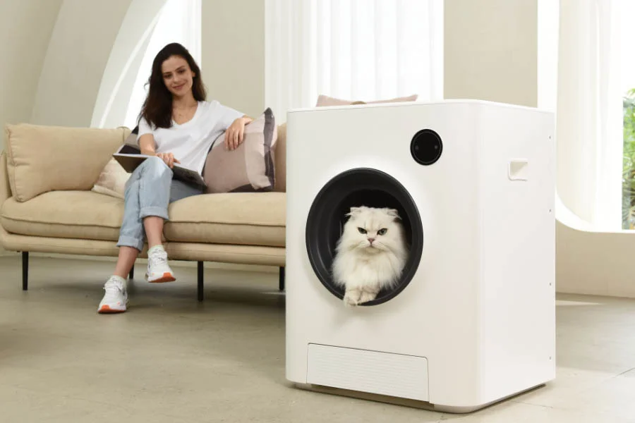 robot cat litter boxes