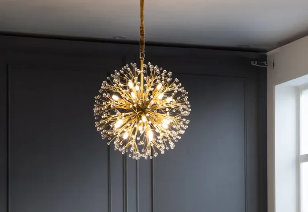 round globe chandelier