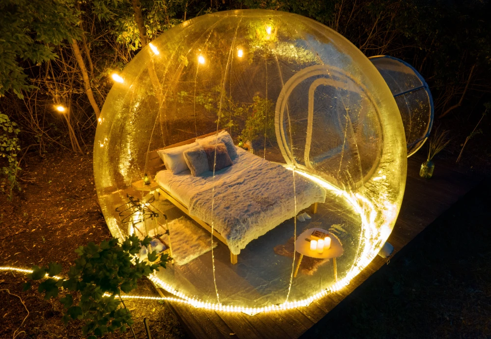 clear bubble camping tent